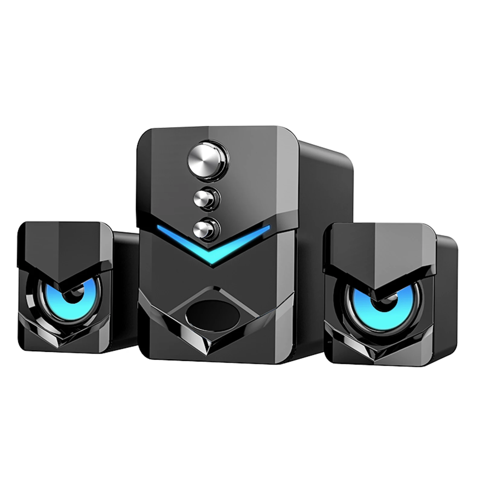 SADA D-222 компьютерная колонка с сабвуфером USB-питание 2 1 стерео мультимедийная