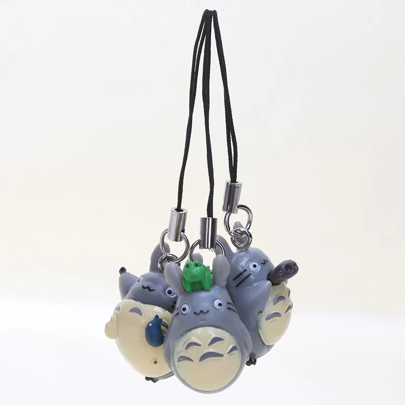 12 шт./компл. аниме фильм Мой сосед Тоторо ремешок для сотового телефона