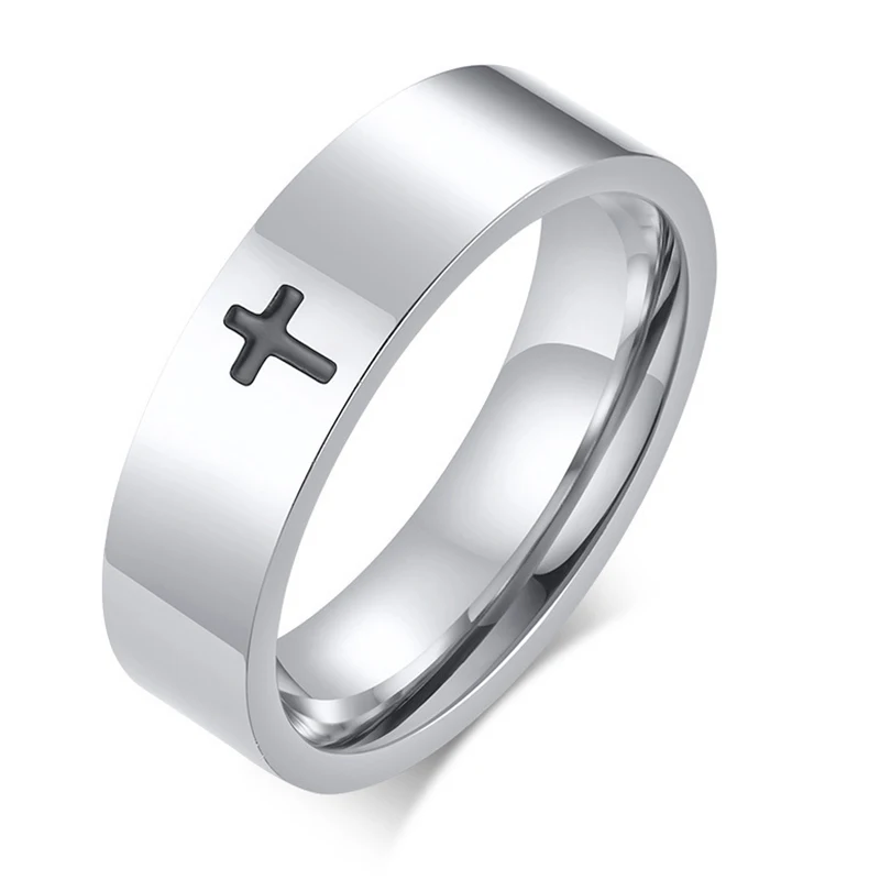 Обручальное кольцо для мужчин и женщин простой модный панк браслет из