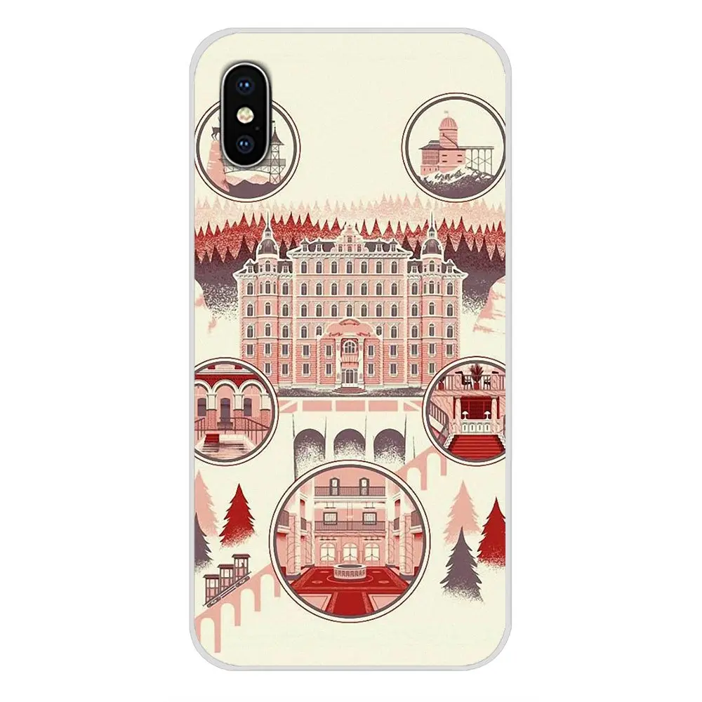 Для Apple iPhone X XR XS 11Pro MAX 4S 5C SE 6S 7 8 Plus ipod touch 5 6 Wes Grand Будапешт Hotel аксессуары чехлы для