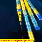 Рыболовная удочка с перьями зеленого осетрА, сверхтвердая ручная Удочка 12 h, гигантская рыболовная удочка