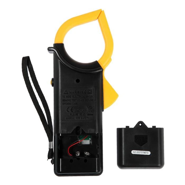 Токовые клещи TUNDRA DT-266 ACV/DCV ACA 200-20KΩ изоляции 20-2000MΩ прозвон 2768108 | Инструменты