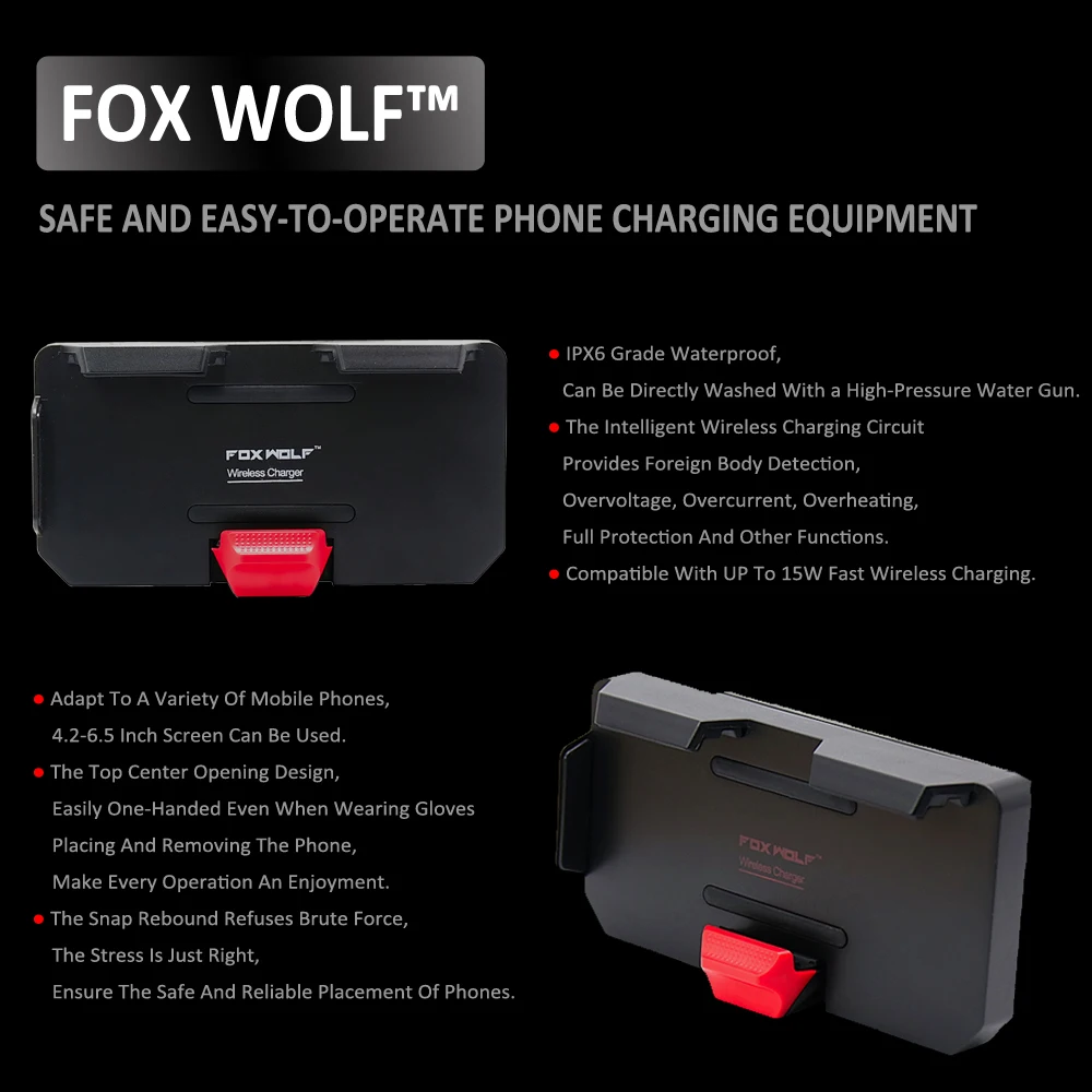 new motorcycle gps phone holder wireless fast charging navigation bracket stand for bmw r1200gs r1250gs adv f900r f900xr s1000xr free global shipping