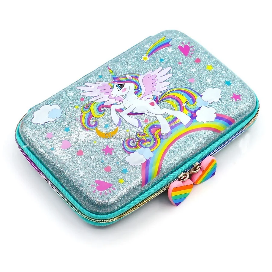 Блестящие карандаши высокого качества зеленого цвета с принтом героев