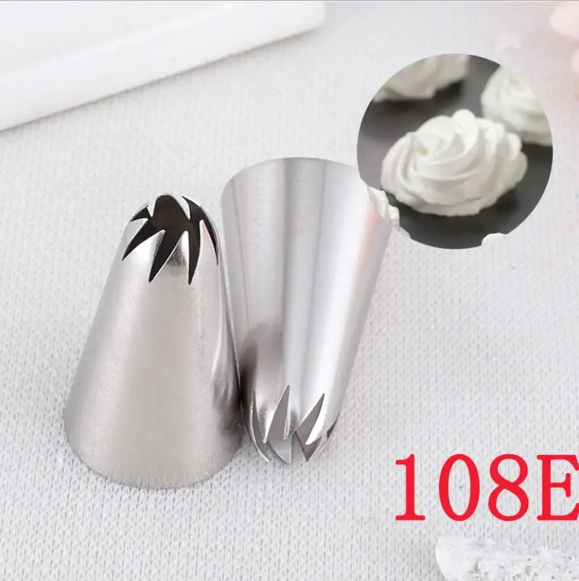 Нержавеющая сталь цветок Обледенение Советы Набор для торта Крем Кекс украшения