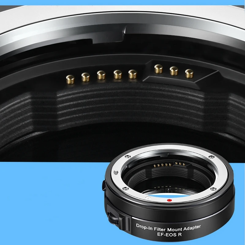 

EF-EOS R Auto Focus Lens Adapter for Canon EF/ EF-S Lens to for EOS R Full Frame Camera Macro Ring Lens Camera Adapter