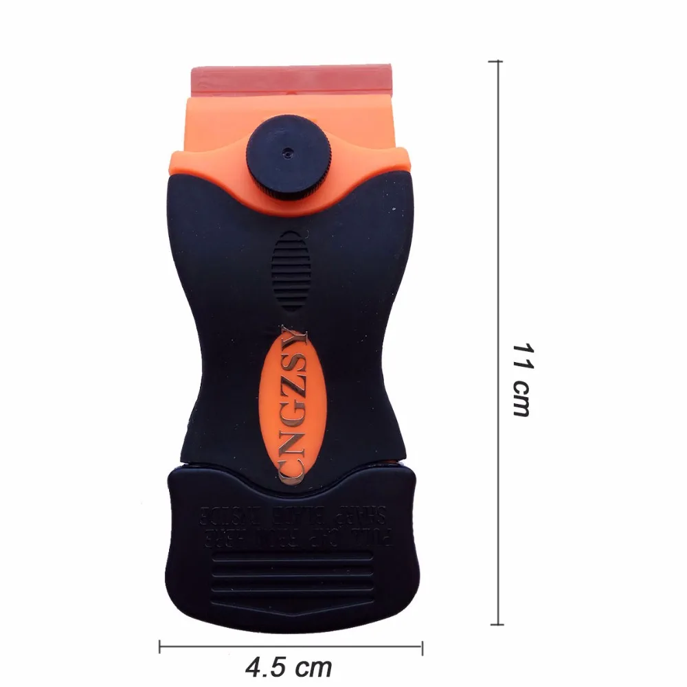 Автомобильная наклейка скребок для бритвы 10 шт. пластиковые лезвия виниловая