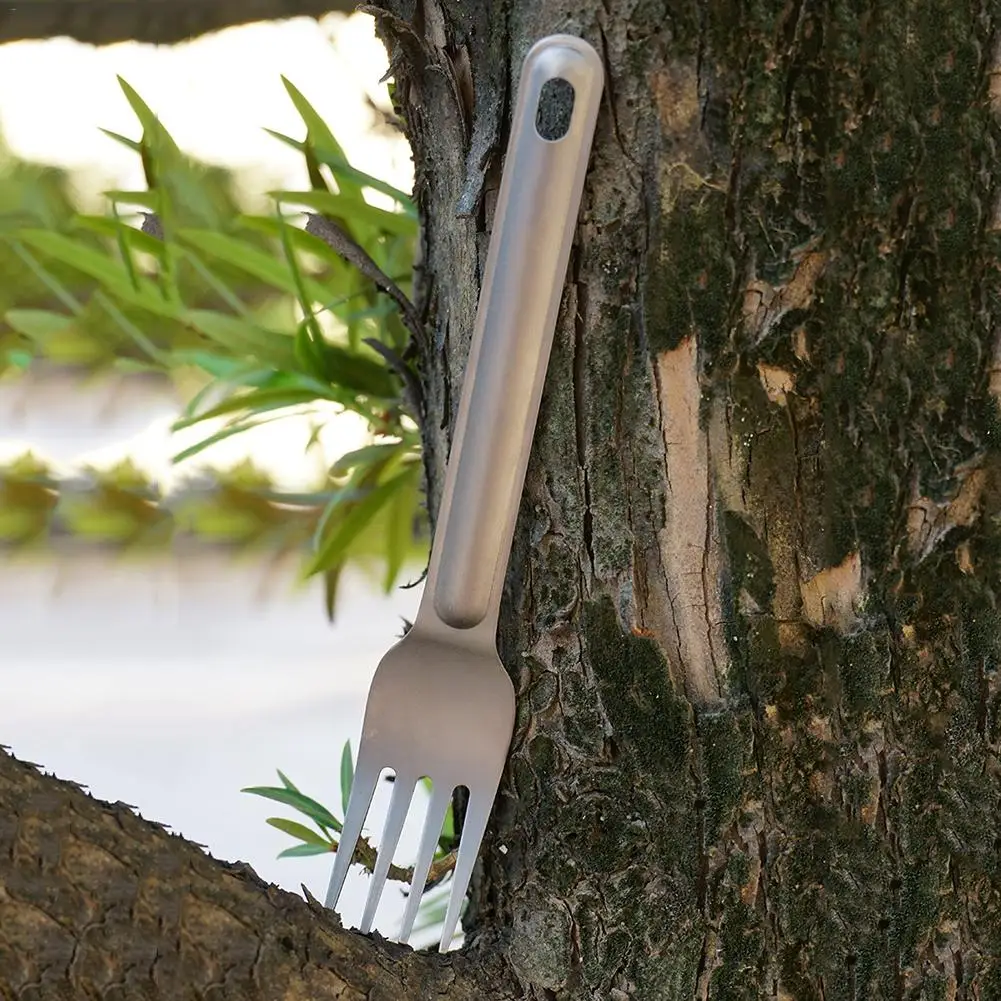 Набор столовых приборов для кемпинга легкая вилка ложка набор нетоксичных