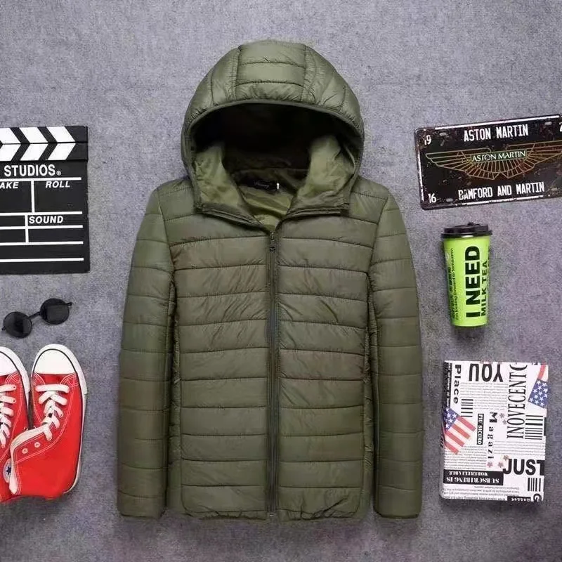 

Men's 2022 winter new casual warm thickened waterproof coat Parker coat men's coat fashion pocket windproof hat Parker coat is a