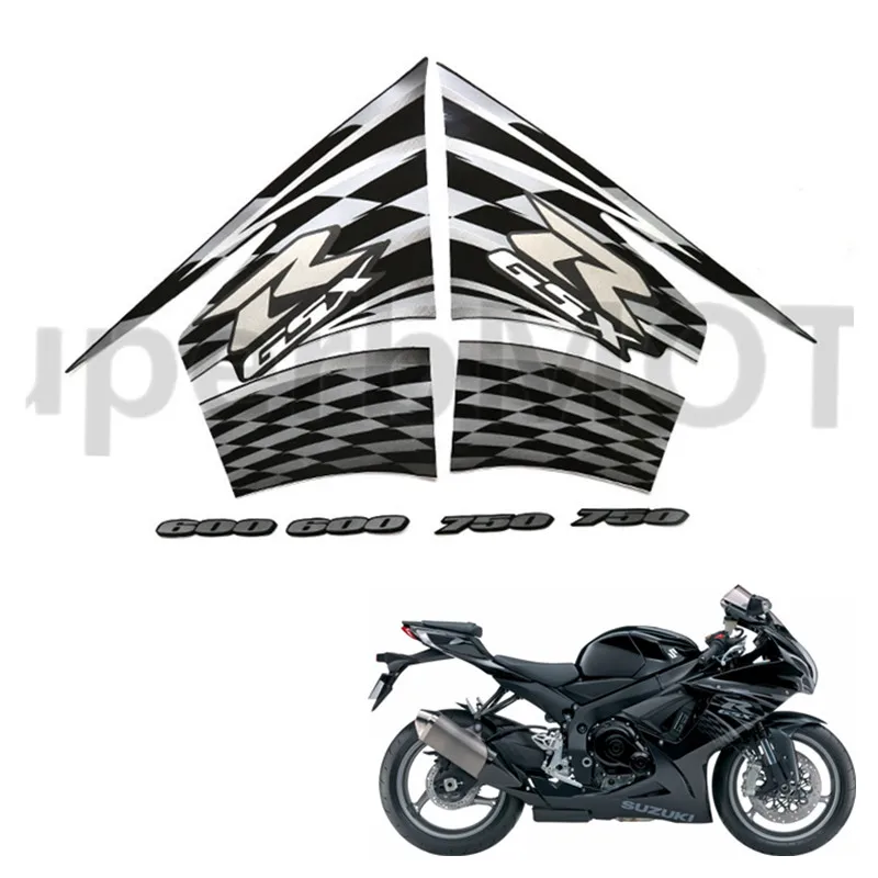 Мотоцикл весь наклейка на обтекатель наклейка для Suzuki GSXR600 GSXR750 K11 2011 2012 2013 3 м Стикеры GSXR 600 750, 11, 12, 13 лет