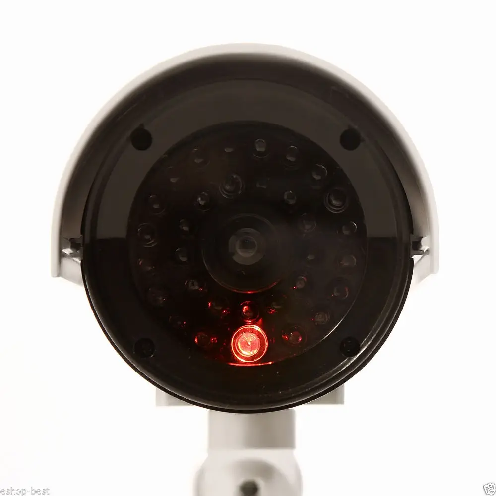 Мигающая светодиодная красная поддельная камера наблюдения с камерой s |
