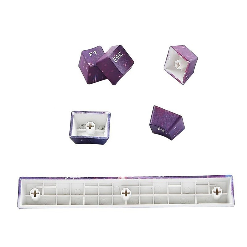 

PBT Dye Sublimation Key Cap Switches Keycap Set English Layout 108 Keycaps Cartoon cute game with Puller for Mechanical Keyboard