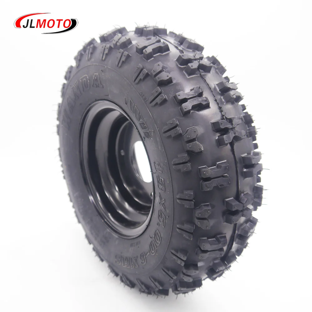 

Бескамерная шина 13X-6 для внедорожника, 6 дюймов со стальным ободом, подходит для гоночных колес, багги, каратинга, пляжного автомобиля, квадр...