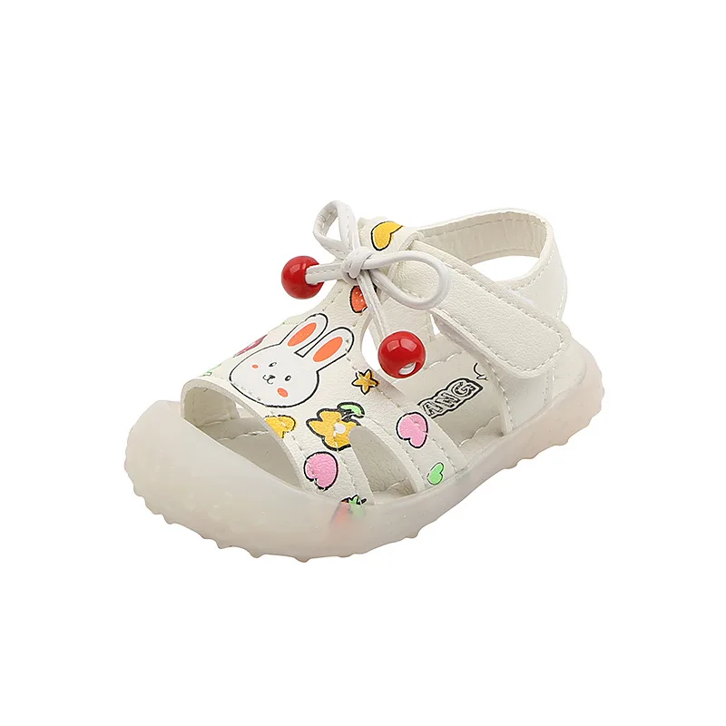 

Toddler Baby Girl Shoes Summer Princess Cartoon Sandals Lovely Newborn Soft Bottom Non-Slip Sandalias Casual Beach Kids Sandals