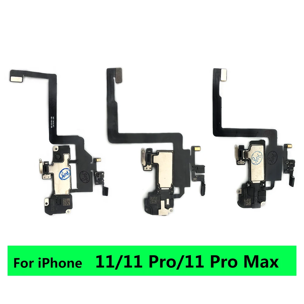 

10 шт. для Iphone X XR XS 11 Pro Max Оригинальный Новый динамик с датчиком приближения и освещенности Динамик гибкий кабель для Iphone X