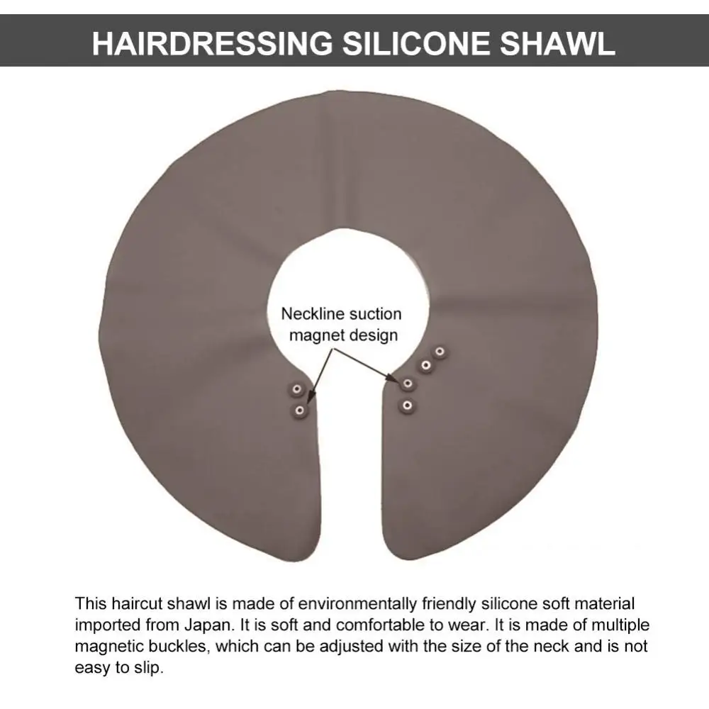 Стрижка волос воротник водонепроницаемый Парикмахерская накидка для