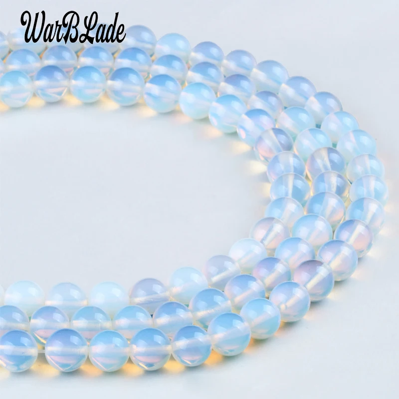 WarBLade натуральный камень круглый кошачий глаз свободные каменные бусины опал 4 мм