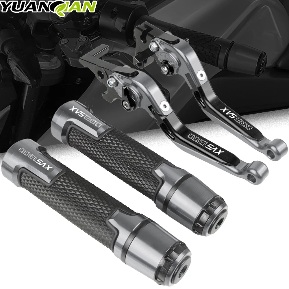 

Для Yamaha XVS1300 V-STAR DELUXE/STRYKER 2015 2016 2017 CNC мотоциклетные регулируемые складные тормозные рычаги сцепления Ручки Конец