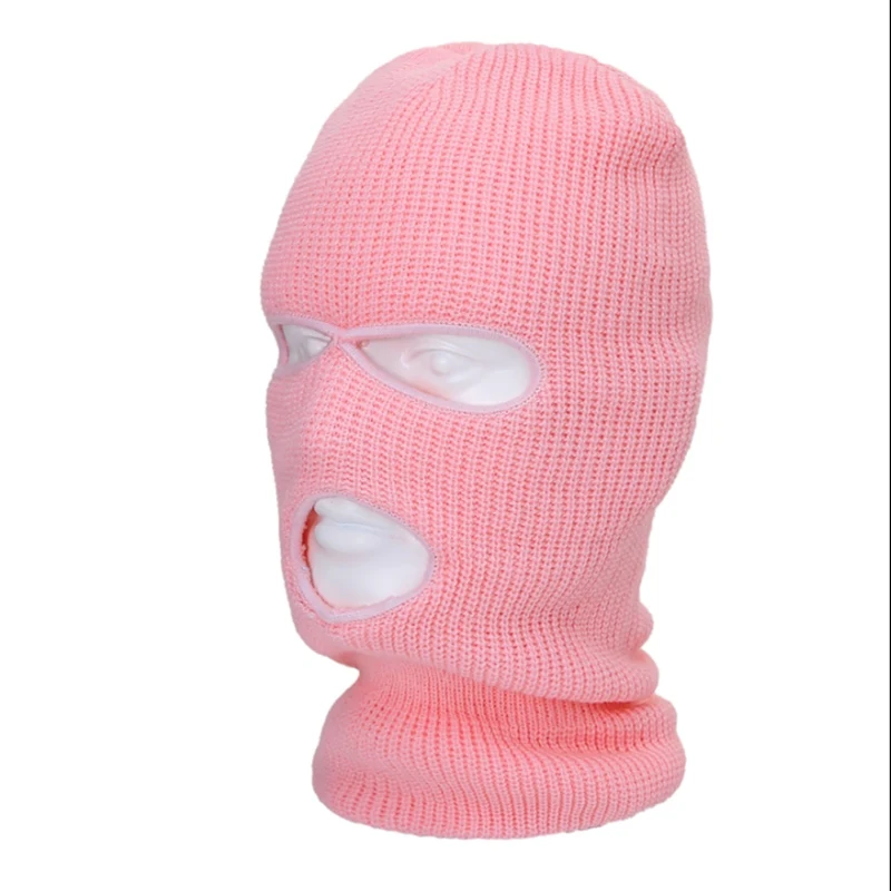 WZCX Защита лица сиамская сохраняющая тепло шапка осень зима однотонная