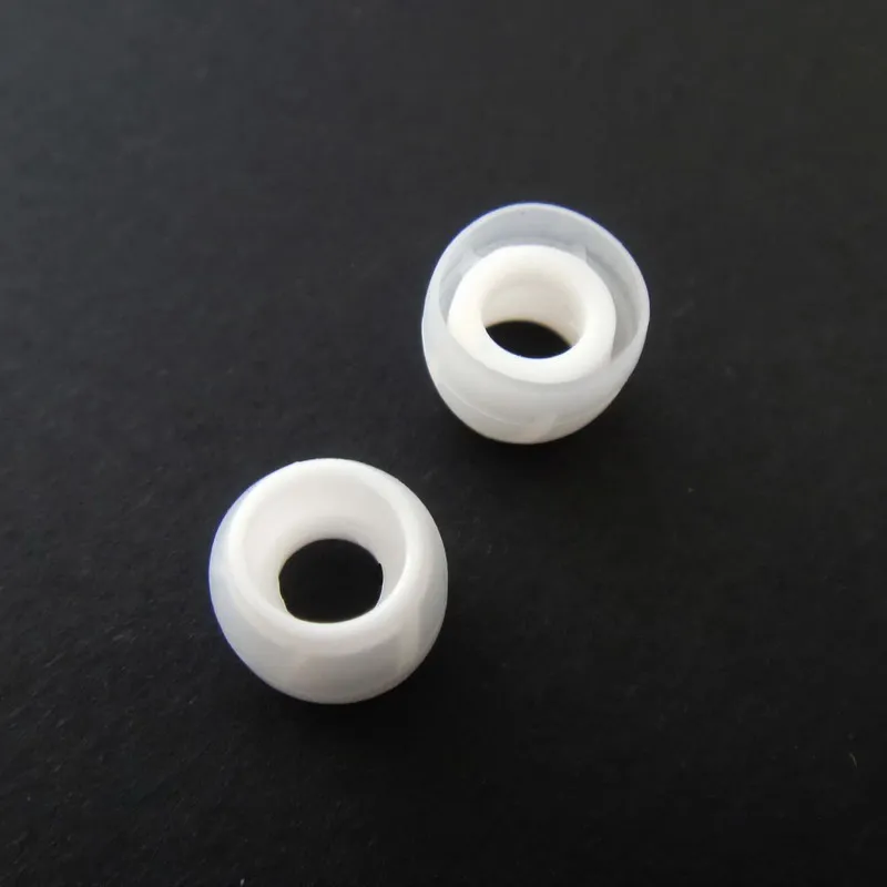 12pcs white S TENNMAK 12 шт./упак. эксклюзивный turbo Вихрь силиконовые вкладыши для ушей и на рукавах и в нижнем части уха pad и ушной вкладыш& Аксессуары для наушников, Размеры S/M/L Размер - Цвет: 12pcs white S