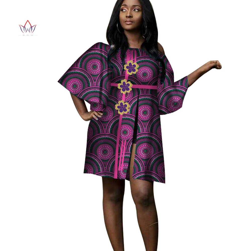 Модные африканские платья с принтом для женщин Bazin Riche сексуальные кружевные