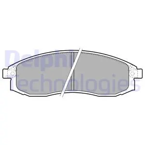 

DELPHI LP1759 BRAKE LINING ON 01-06 L200