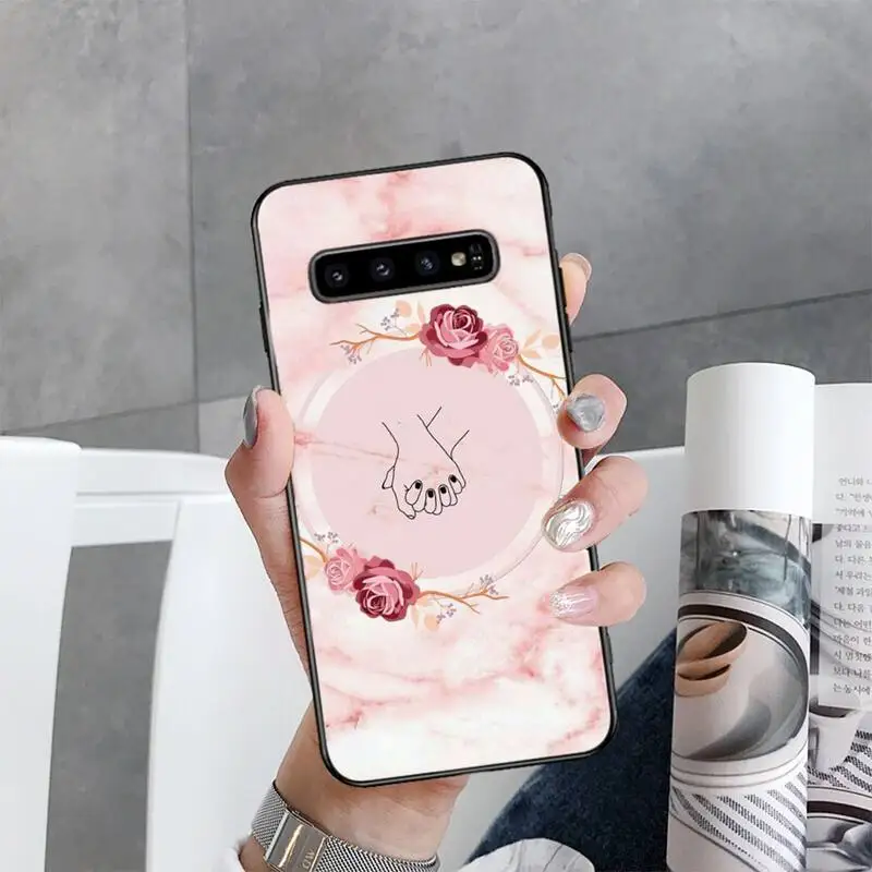 Мягкий силиконовый чехол для телефона Samsung S6 S7 edge S8 S9 S10 e plus A10 A50 A70 note8 J7 2017 |