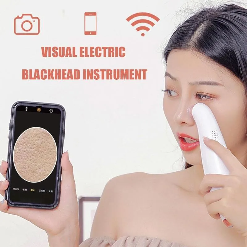 

Vacuum Blackhead Remover Beauty Machine USB Rechargeable Device Pore Beauty Cleaner Instrument Suction Blackhead Household B2M5