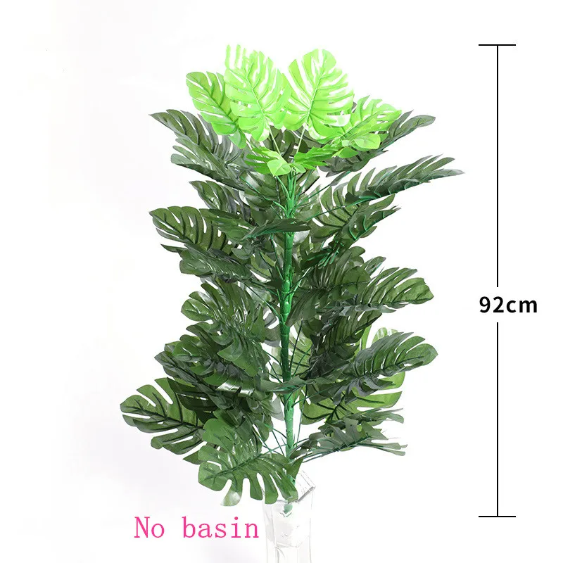 Искусственное большое пальмовое дерево с листьями 90 см имитация растений