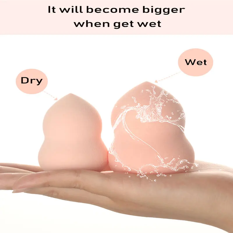 Форма капли воды косметическая губка спонж для макияжа смешивание лица Жидкая