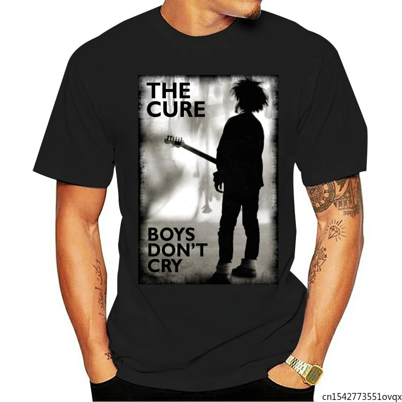 

T Shirt Men The Cure Boys Dont Cry Distressed S Black Tee Funny Novelty Unisex Tee