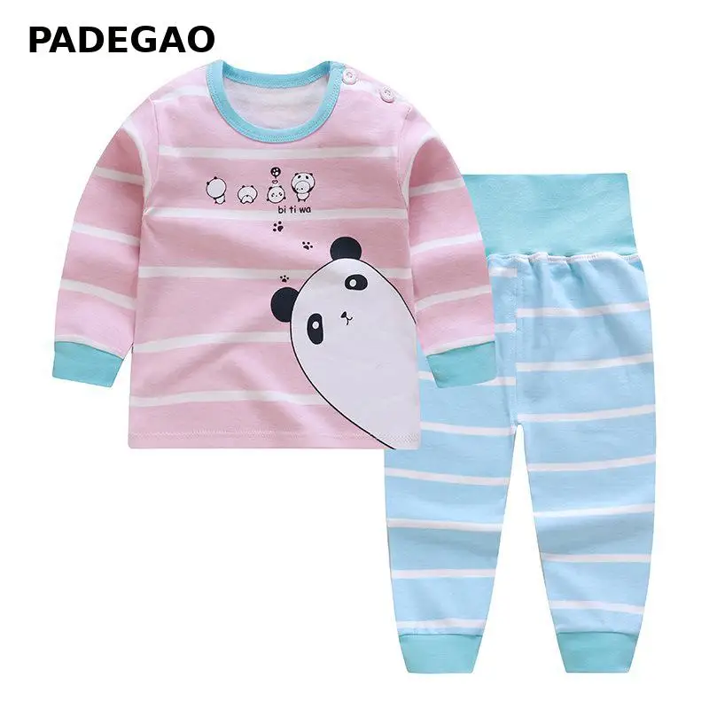 2020 детский Модный комплект кальсонов Повседневная теплая одежда для сна