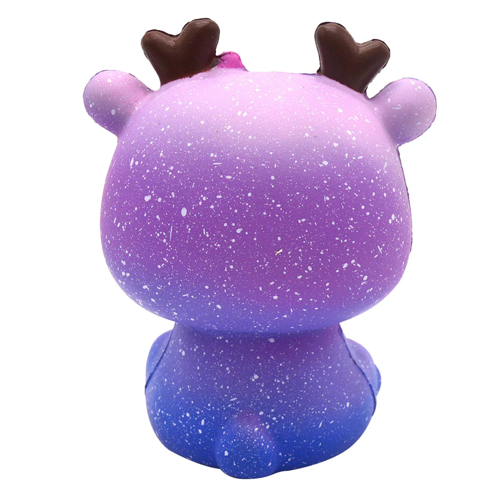 

2pcs Kawaii Cartoon Galaxy Deer Squishy Slow Rising Cream Scented Stress Reliever Toy Funny Toys For Kids