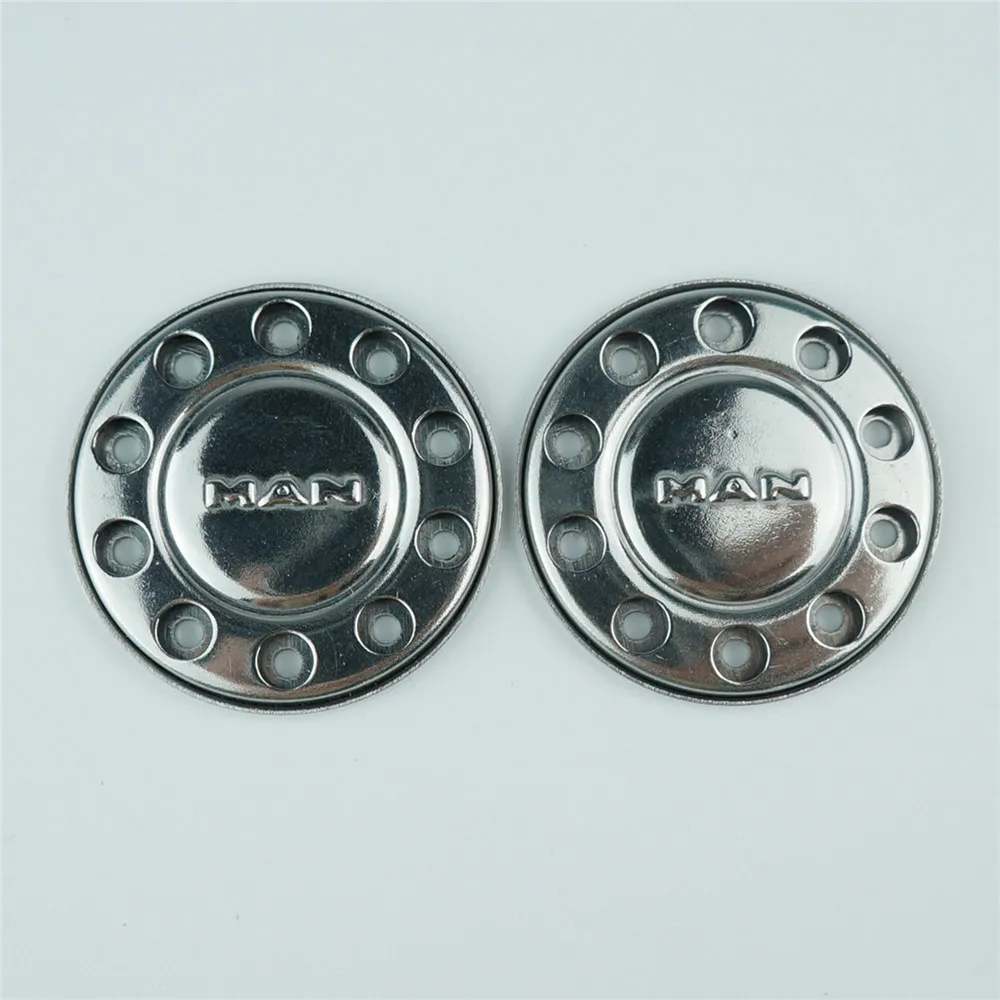 2 шт. металлический фиксатор ступицы переднего колеса для 1/14 Tamiya Scania Man RC грузовик