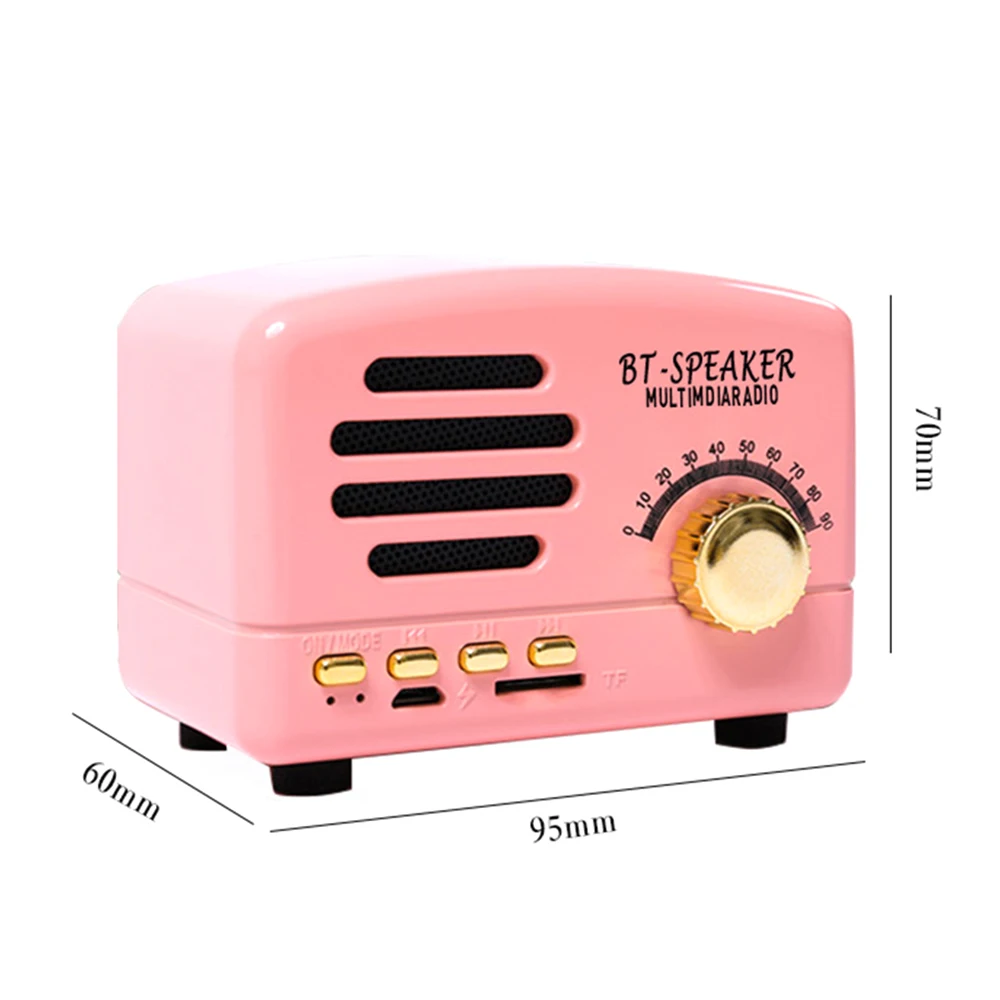 Домашний с перезаряжаемой батареей стереоприемник динамик AM FM USB карманное