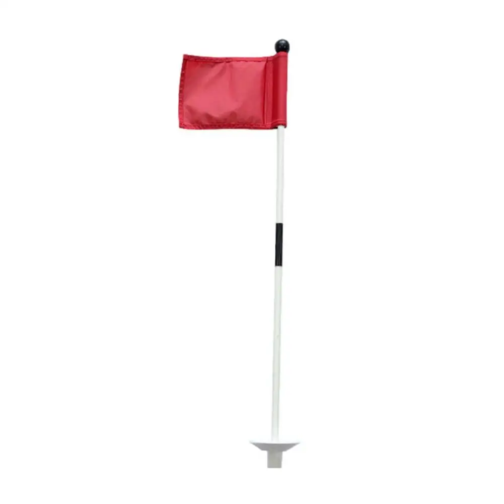 

Golf Training Aids Professional Golf Flagstick Flag Nylon Portable Golf Accessories Backyard Stick Golf Hole Pole Cup Flags