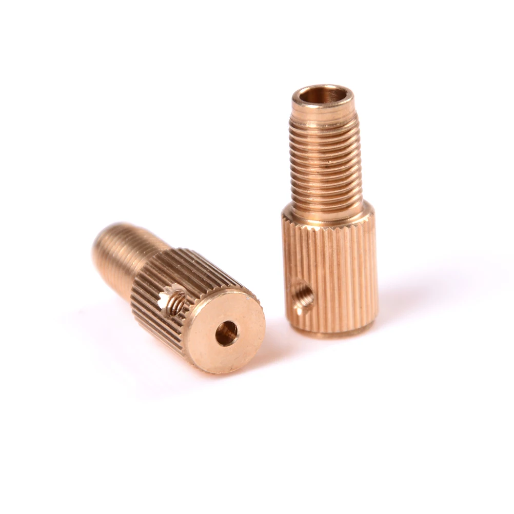 2 шт. 3 мм латунный зажим вала электродвигателя Зажимной патрон мини маленький