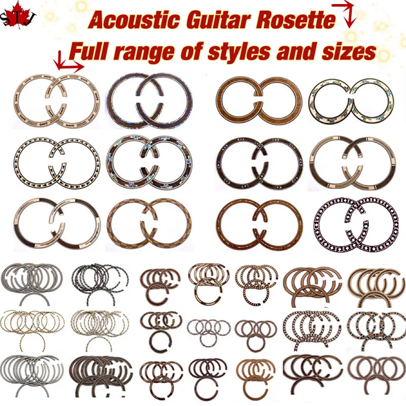 5 шт. классические зеркальные наклейки для акустических гитар | Спорт и