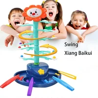 electric shaking sunflower puzzle rotating letter puzzle kids interactive swing balance puzzle board game alphabet learning toys
