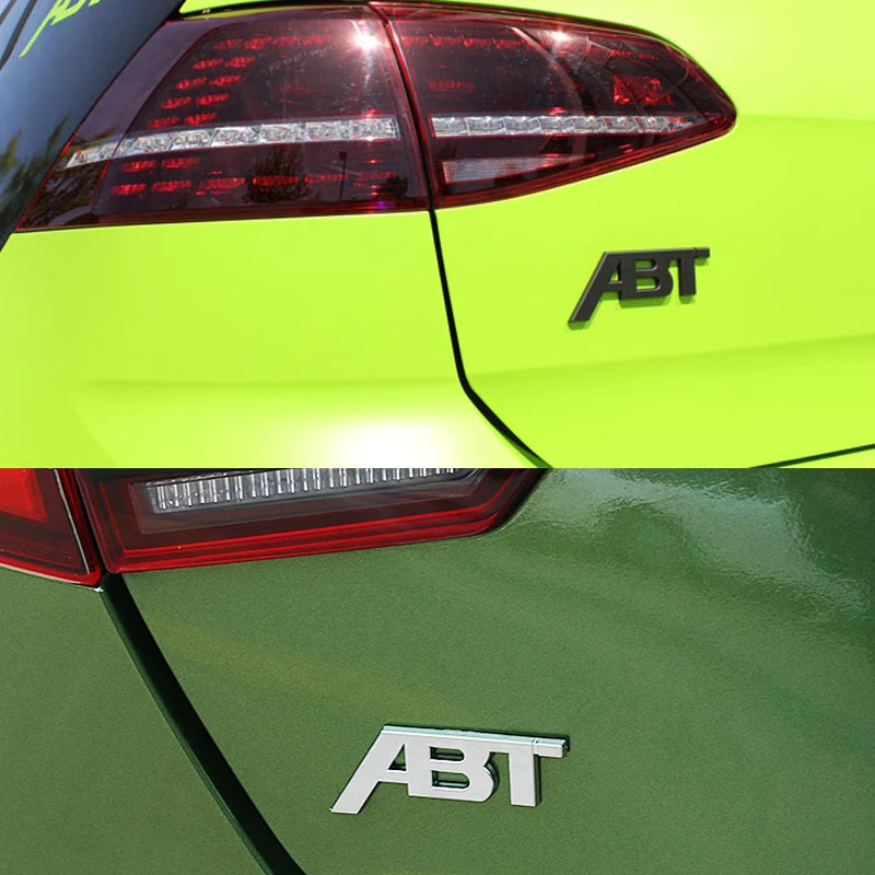 Наклейка на багажник ABT для Audi A6 C6 A4 B8 A5 A7 A1 A3 8P Q5 Q7 RS8 VW Volkswagen Passat Polo Golf Jetta Tiguan CC POLO