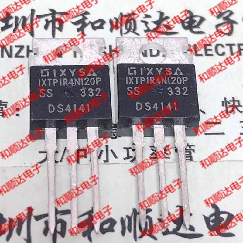 

10pcs/lot IXTP1R4N120P new spot TO-220 1200V 1.4A