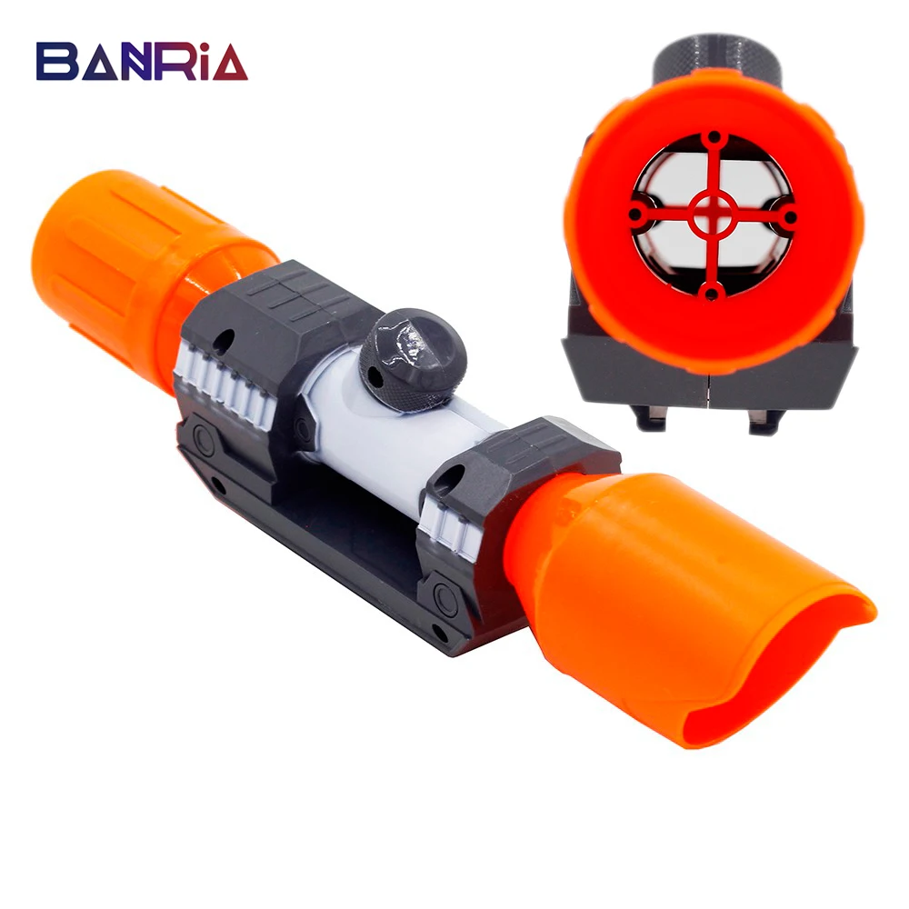 Универсальный для Nerf аксессуары Совместимость Модифицированная часть передняя трубка прицельное устройство/игрушки глушитель для Nerf прицел элитная Серия