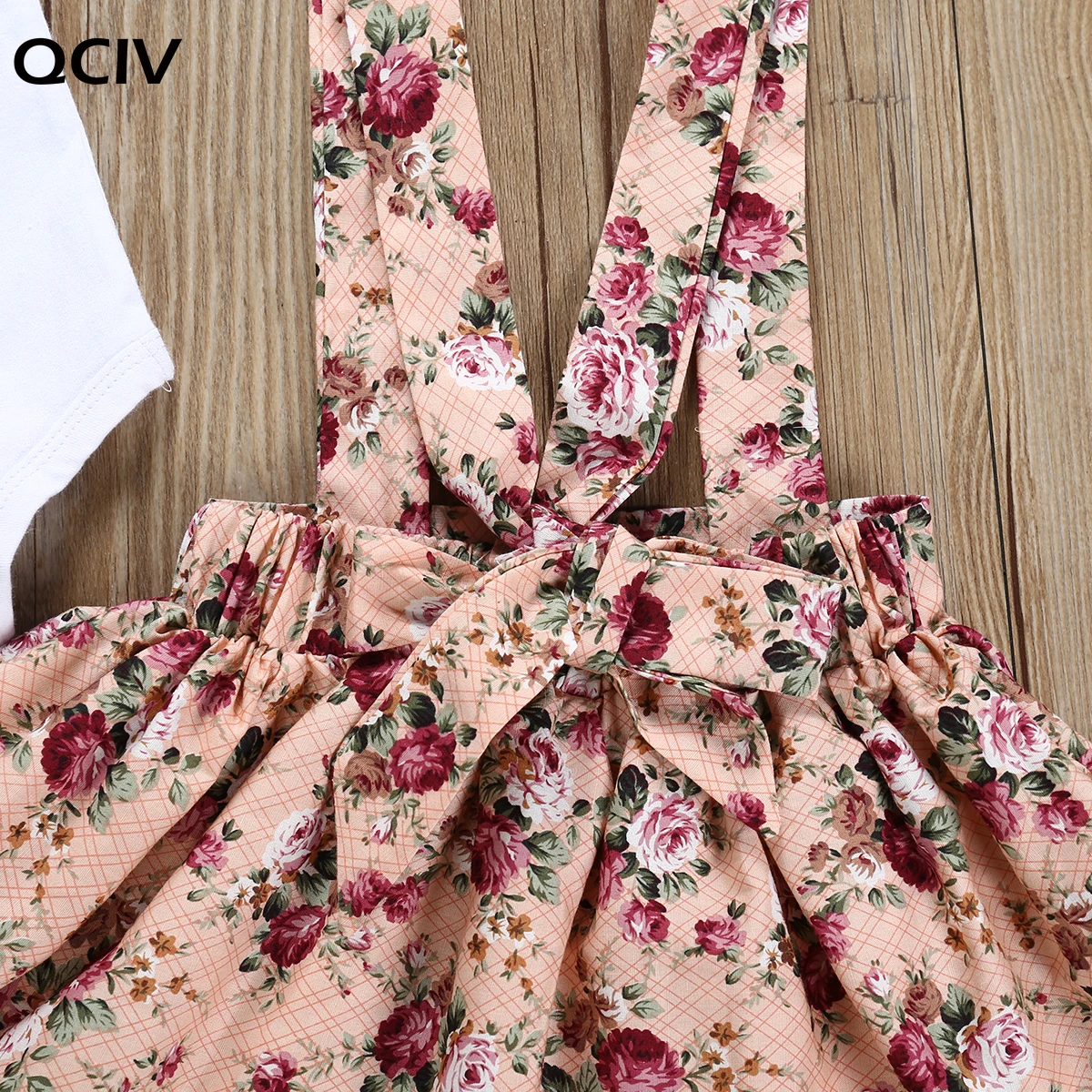 

3Pcs Newborn Baby Girl Clothes Infant Short Sleeve Romper Top+Strap Dress+Headband Toddler Baby clothing Summer Cute Outfits Set