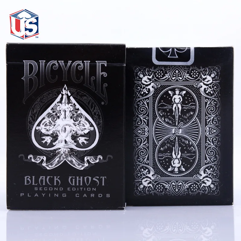 1 колода Ellusionist велосипедные карты черный призрак велосипед игральные Регулярный