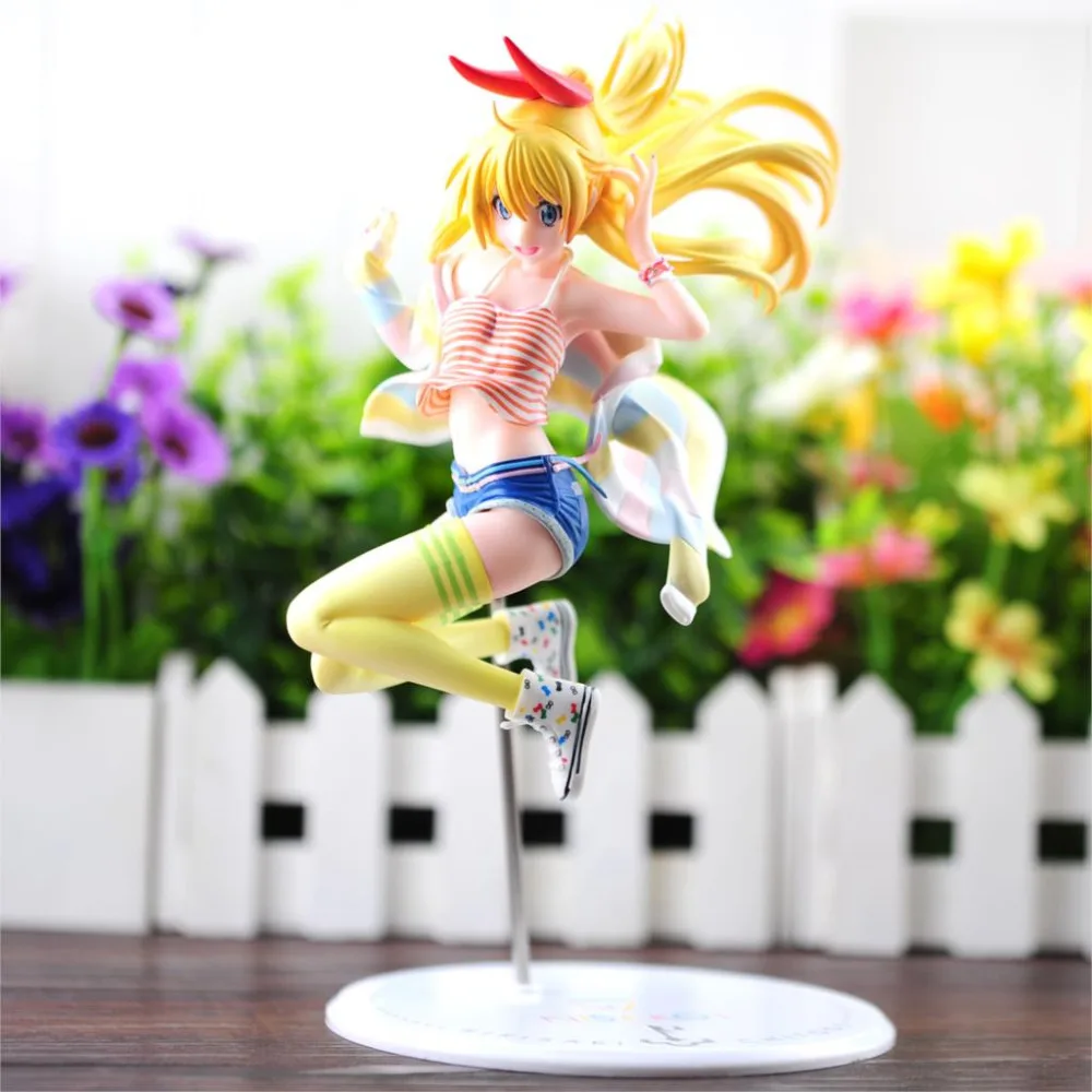 Японское аниме альтер Nisekoi Kirisaki Chitoge экшн-фигурка масштаб 1/8 ПВХ предварительно