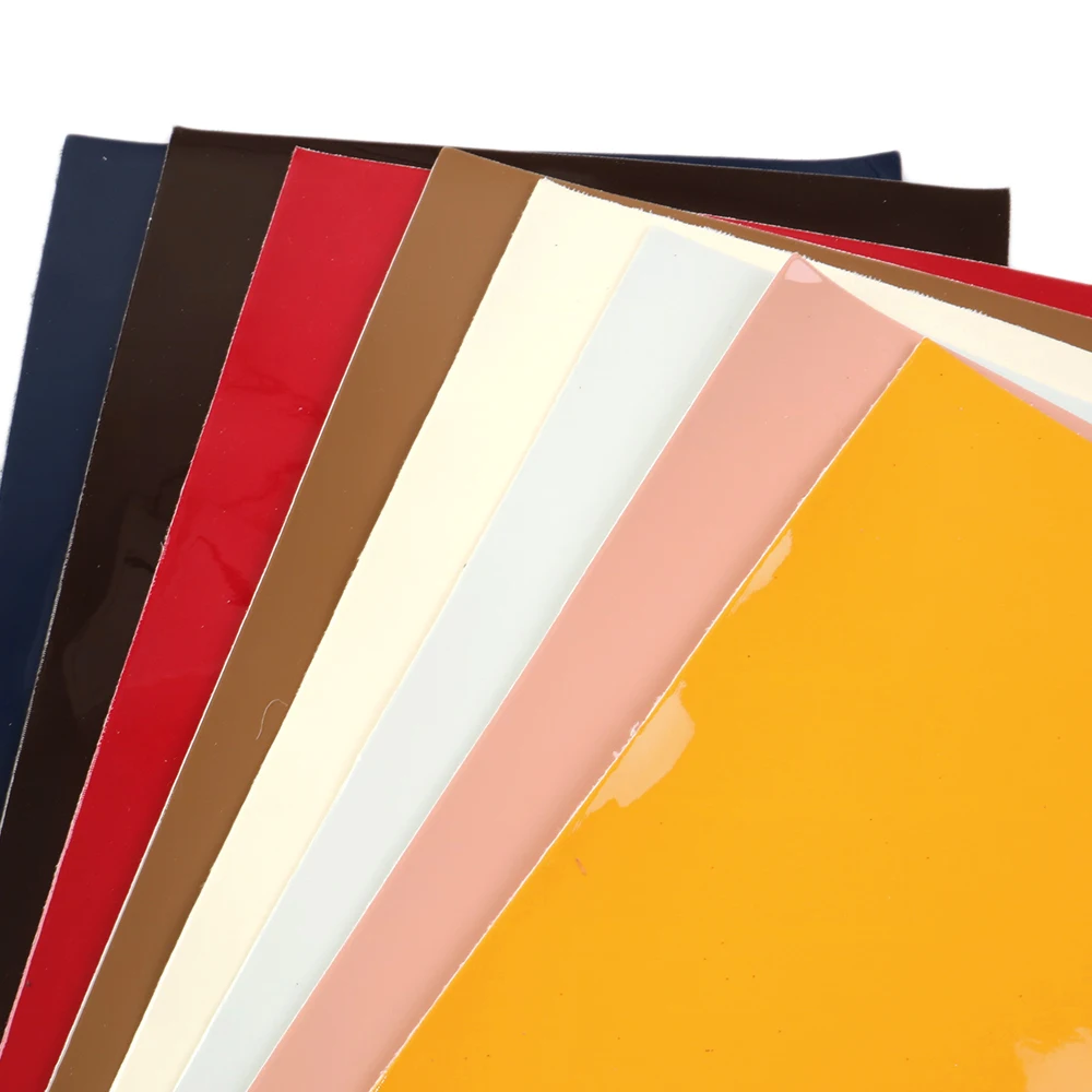 Зеркальная Гладкая глянцевая Синтетическая кожа 20*34 см материалы ручной работы