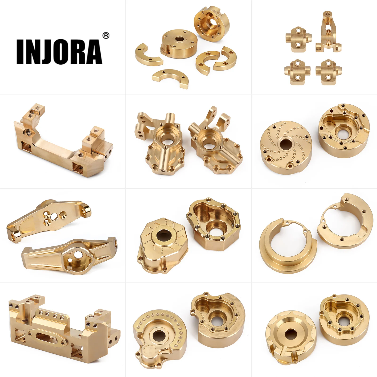 injora тяжелый латунный корпус по