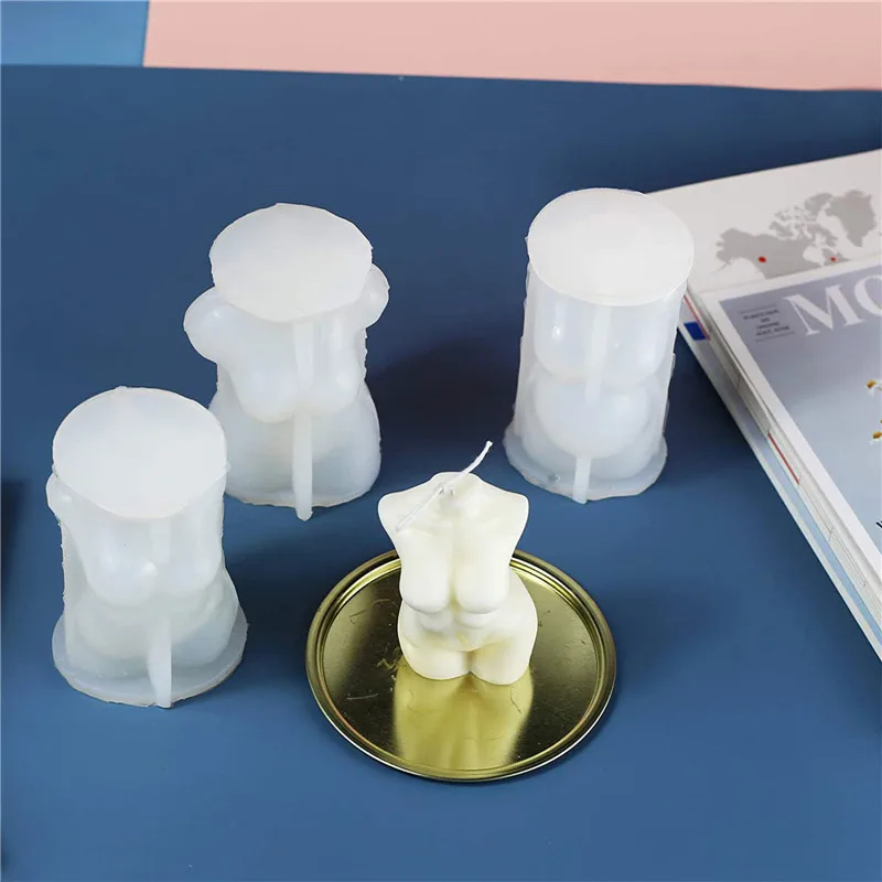 Силиконовая форма для свечей тела домашнего мыла соевого воска искусства