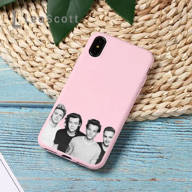 

one direction friend butterfly kind Phone Case Candy Color for iPhone 11 12 mini pro XS MAX 8 7 6 6S Plus X 5S SE 2020 XR