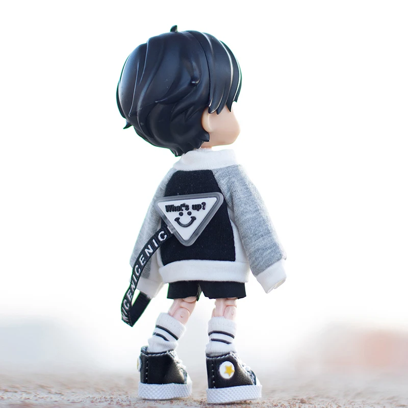 Одежда для куклы Ob11 повседневная трендовая цветная стандартная бейсбольная